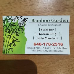 Bamboo Garden - Restaurant Telephone and Address