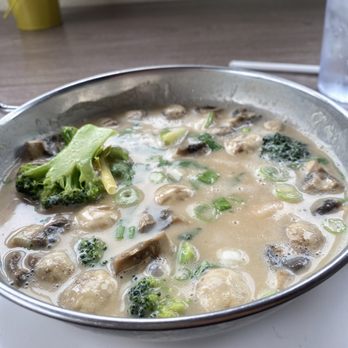 Lucky Thai Cuisine - Tom Kha Soup. I added broccoli :) - Thai Near Me - Ventura, California Lucky Thai Cuisine - Tom Kha Soup. I added broccoli :) - Thai Near Me - Ventura, California