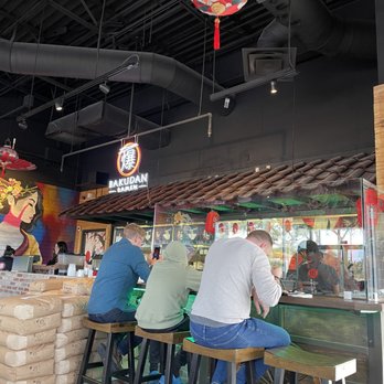 Bakudan Ramen - Bar Area - Ramen Near Me - San Antonio, Texas