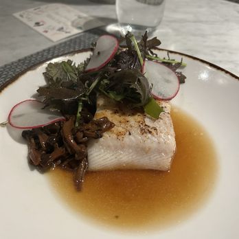 Rooster & Owl - Fish entree (a bit too salty and textures were okay) - New American Near Me - Washington, DC, District of Columbia Rooster & Owl - Fish entree (a bit too salty and textures were okay) - New American Near Me - Washington, DC, District of Columbia