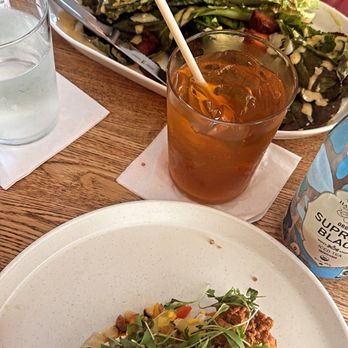14 Global - Caesar salad and chicken fried oysters - Tapas/Small Plates Near Me - Bethany Beach, Delaware