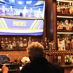 Hill and Holler - Bar view during football season