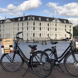 Du Nord Rijwielen - Haagsche Museum fiets bezoekt Amsterdam te huur bij Du Nord Rijwielen BV