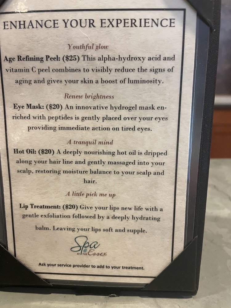 SPA AT THE ESSEX Updated September 2024 20 Photos & 60 Reviews 70 Essex Way, Essex