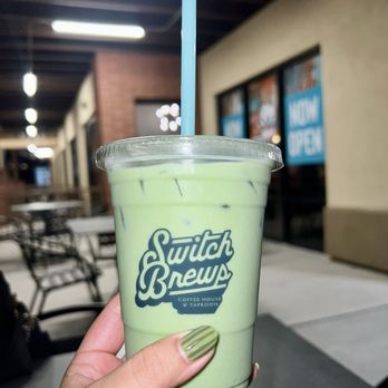 Switch Brews - Matcha with banana - Coffee & Tea Near Me - Queen Creek, Arizona