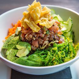 Spicy Salmon Poke Bowl