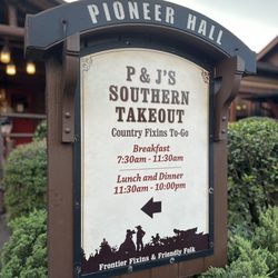 P and J Southern takeout