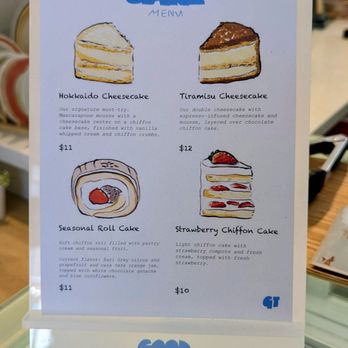 Goodthing Coffee - 2026 April cake menu - Coffee & Tea Near Me - Burlingame, California Goodthing Coffee - 2026 April cake menu - Coffee & Tea Near Me - Burlingame, California