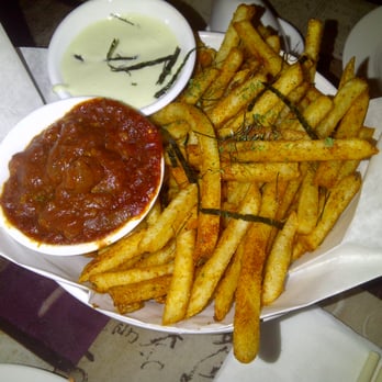 Longevousjoy - Kickass fries, The wasabi sauce and the "meat" sauce - Japanese Near Me - Brooklyn, New York