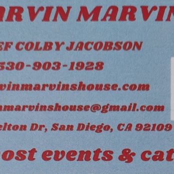 Starvin' Marvin's - Other side of the business card - Sandwiches Near Me - San Diego, California Starvin' Marvin's - Other side of the business card - Sandwiches Near Me - San Diego, California