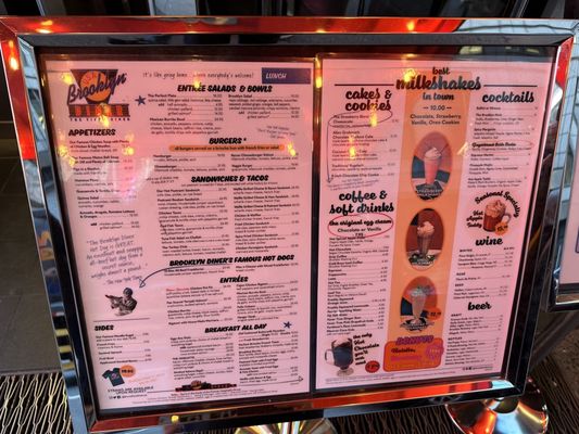 Menu photo 8 Brooklyn Diner New York, NY Menu photo 8 Brooklyn Diner New York, NY