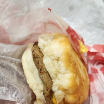 Buc-ee's - Sausage, egg and cheese biscuit - Gas Stations Near Me - Baytown, Texas