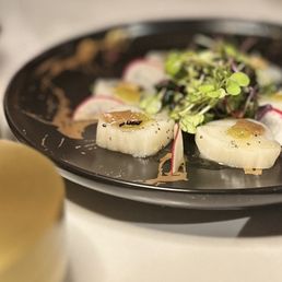 White Truffle Scallop Carpaccio