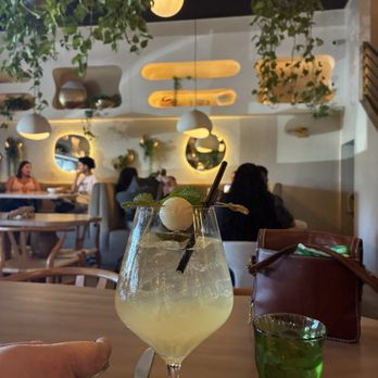 Luna Bistro Cafe - Lychee spritz - New American Near Me - Long Beach, California Luna Bistro Cafe - Lychee spritz - New American Near Me - Long Beach, California