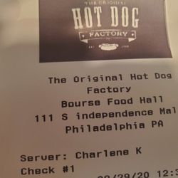 The Original Hot Dog Factory