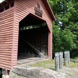 Dents Run Covered Bridge