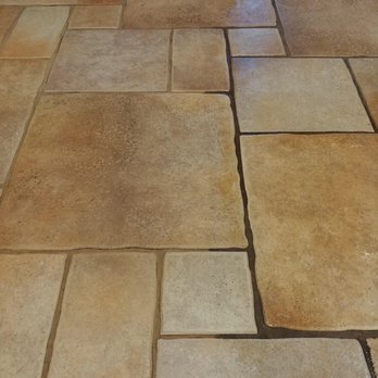 Spifco Specialty Cleaning - My kitchen floor grout!!!!! The left side is after the tile and grout was cleaned by Spifco. Right side is before. - Carpet Cleaning Near Me Spifco Specialty Cleaning - My kitchen floor grout!!!!! The left side is after the tile and grout was cleaned by Spifco. Right side is before. - Carpet Cleaning Near Me