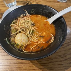 Spicy vegetarian ramen