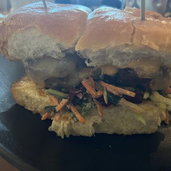 Root Down DIA - Side pose lamb burger - New American Near Me - Denver, Colorado Root Down DIA - Side pose lamb burger - New American Near Me - Denver, Colorado