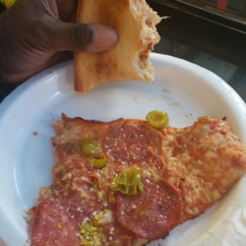 Pin-Up Pizza - Pizza so good forgot to take a before pic - Pizza Near Me - Las Vegas, Nevada