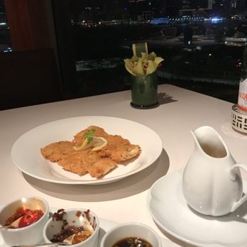 龍景軒 - Crispy sesame chicken with lemon sauce (amazing!) - Cantonese Near Me - Hong Kong, HK