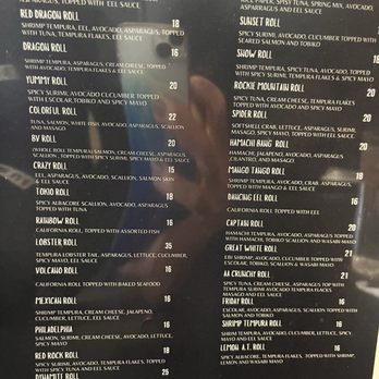 Dragon Sushi Bar - Menu - Sushi Bars Near Me - Buena Vista, Colorado Dragon Sushi Bar - Menu - Sushi Bars Near Me - Buena Vista, Colorado