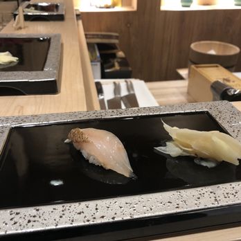 Omakase Yume - Kintokidai (red big eye snapper) - Sushi Bars Near Me - Chicago, Illinois Omakase Yume - Kintokidai (red big eye snapper) - Sushi Bars Near Me - Chicago, Illinois