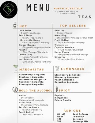 Menu photo 1 North nutrition Oklahoma City, OK Menu photo 1 North nutrition Oklahoma City, OK
