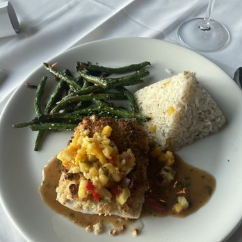 Chart House - Macadamia Crusted Mahi - Seafood Near Me - Newport, Kentucky Chart House - Macadamia Crusted Mahi - Seafood Near Me - Newport, Kentucky