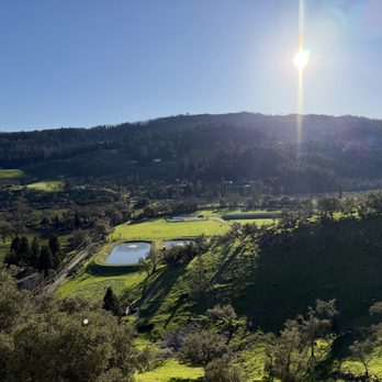 Sterling Vineyards - View from their rooftop - Wineries Near Me - Calistoga, California