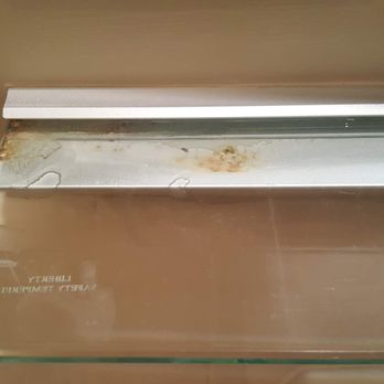 The Pearl Hotel - Disgusting sink shelf (all of this is under the sink and needs to be professionally cleaned). - San Diego, CA