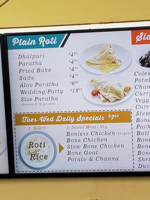 Leela's Roti & Doubles Inc by null
