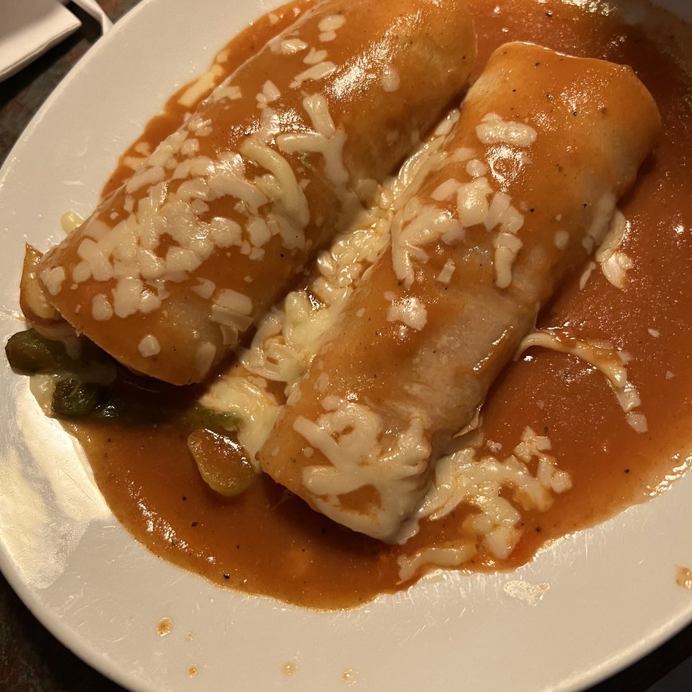 2 Pesos Cantina - 2 Pesos Enchiladas one shrimp one chicken - Mexican Near Me - Pelham, Alabama 2 Pesos Cantina - 2 Pesos Enchiladas one shrimp one chicken - Mexican Near Me - Pelham, Alabama