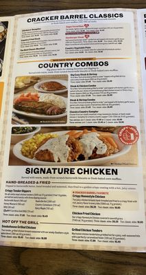 Menu photo 7 Cracker Barrel Old Country Store Camarillo, CA Menu photo 7 Cracker Barrel Old Country Store Camarillo, CA