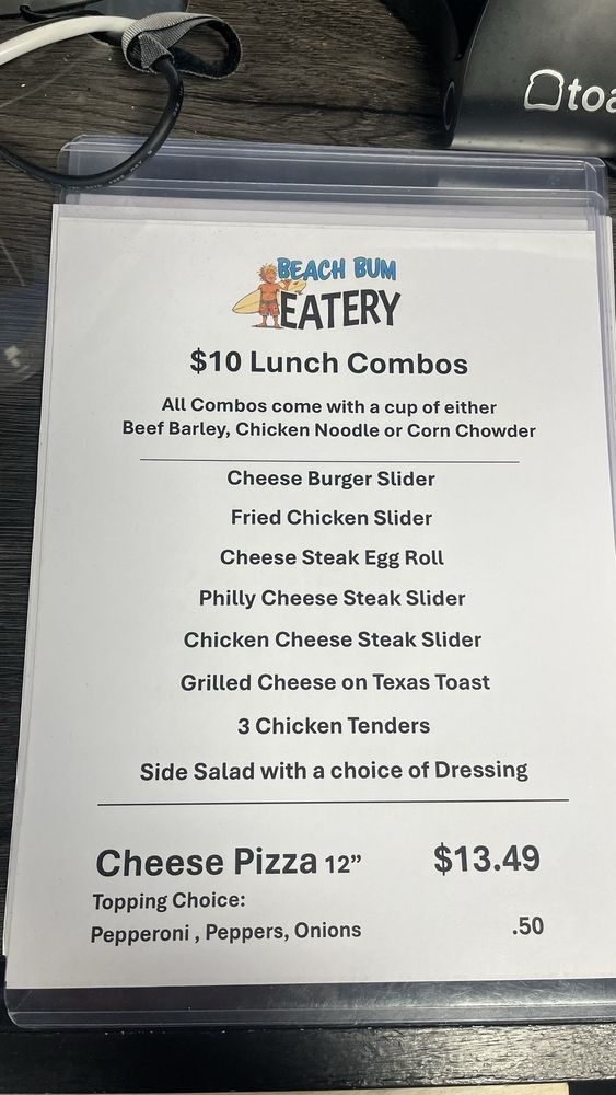 Beach Bum Eatery Logo