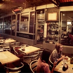 Cafe Essen - View from the outside seating area.