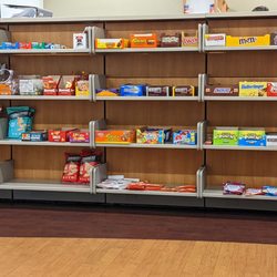 Athens Orthopedic Clinic - Pharmacist counter where you drop off with of course, candy and snacks!