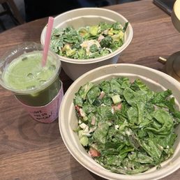 corn summer caesar salad + strawberry summer salad corn summer caesar salad + strawberry summer salad