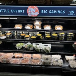 The Fresh Market - Little Effort Big Meal for $25 Protein, pasta,  sauce, vegetable and dessert.