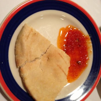 Mediterranean Grill House - Warm pita bread with yummy tomato-garlic dip - Middle Eastern Near Me - Mountain View, California Mediterranean Grill House - Warm pita bread with yummy tomato-garlic dip - Middle Eastern Near Me - Mountain View, California