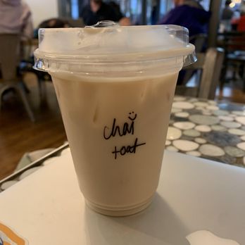 Cool Beans Coffee Roasters - Iced Chai Latte with Oat Milk - Coffee & Tea Near Me - Marietta, Georgia