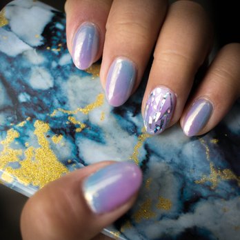 Nail Lounge - Nails done by Victoria- I asked to make my nails look like Unicorns and I got EXACTLY what I wanted!!! - Nail Salons Near Me - Allen, Texas