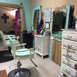 Bella La Vita Salon - I designed, built and own the patent on my salon chairs.