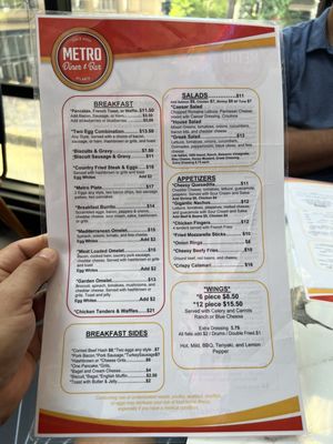 Menu photo 7 Metro Diner & Bar Atlanta, GA