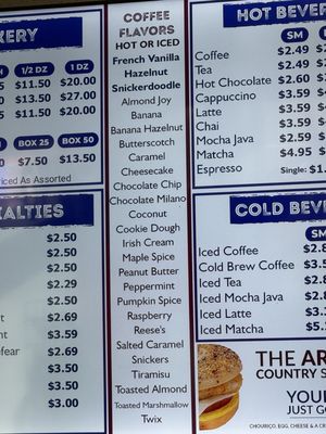 Menu photo 1 Ma's Donuts and More Middletown, RI Menu photo 1 Ma's Donuts and More Middletown, RI