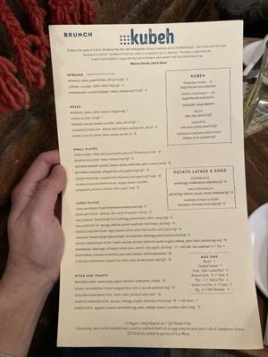 Menu photo 6 Kubeh New York, NY