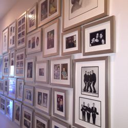 Howard's Custom Frame - Happy client shared with us our finished work up on her wall at home.