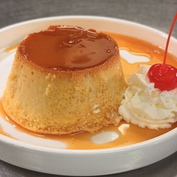 Los Primos Restaurant Y Taquería - Flan - New Mexican Cuisine Near Me - Fresno, California
