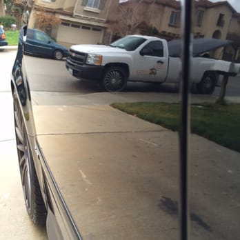 Dent Police - 2008 Audi A4 - After (Pictures prior did not do this dent justice) - Mobile Dent Repair Near Me - Antioch, California
