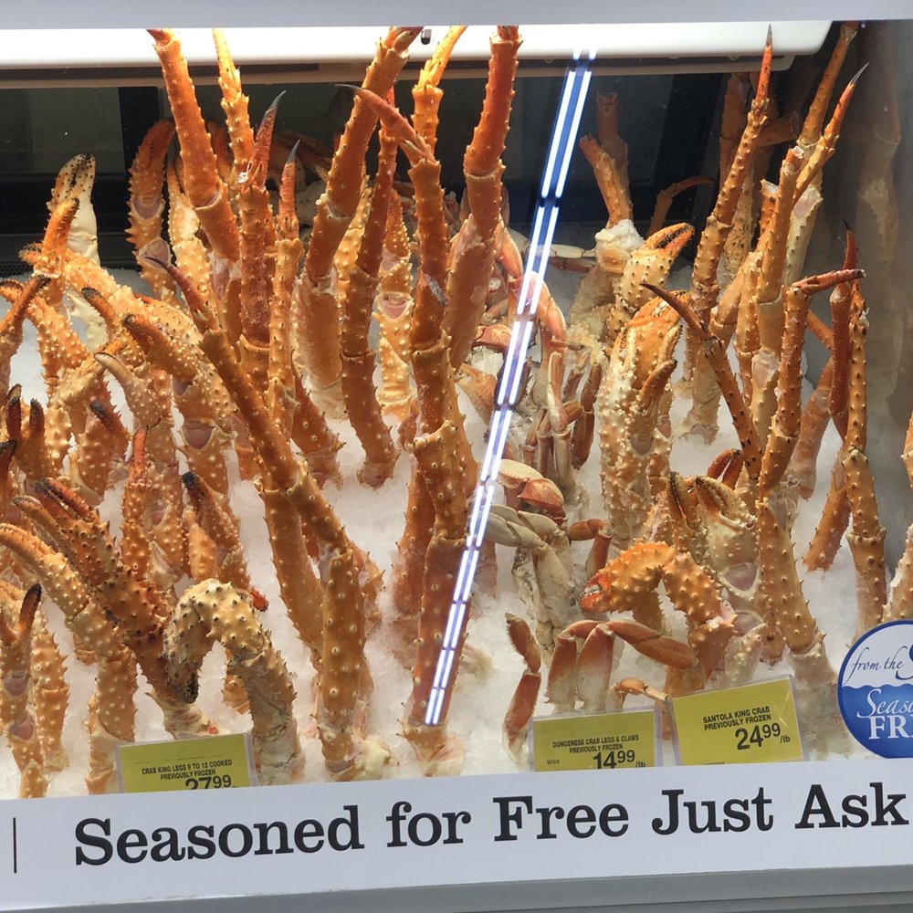 Albertsons - a display case of seafood for sale - Grocery Near Me - Belgrade, Montana Albertsons - a display case of seafood for sale - Grocery Near Me - Belgrade, Montana